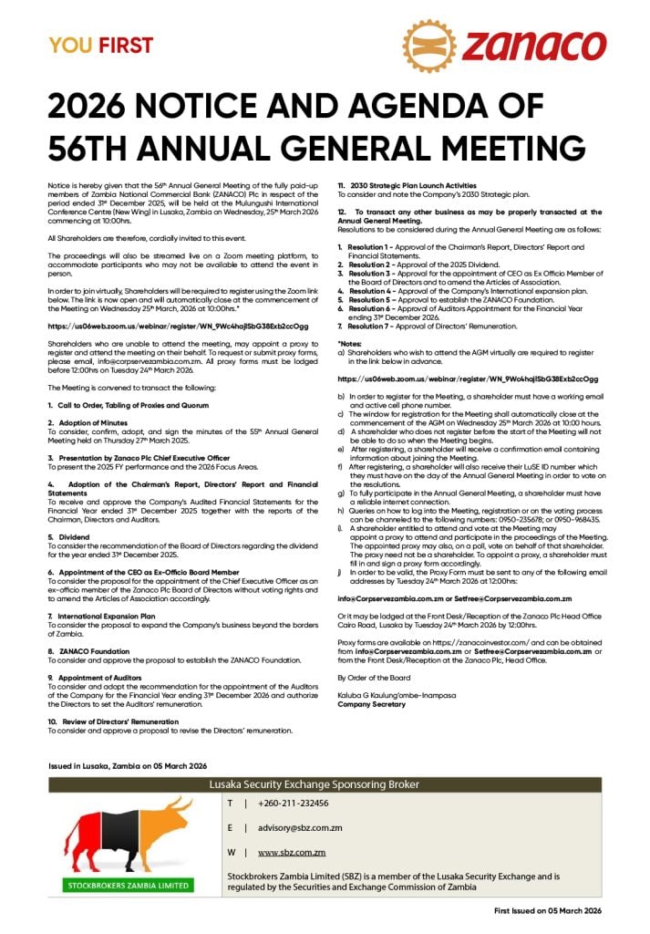 Notice Of AGM Meeting 2026 (Portriate - Quarter Page) (27 X5) 05.03